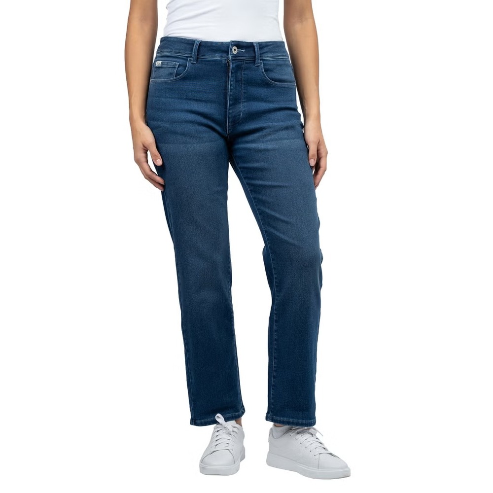 Jach's Girlfriend Women's Knit Denim Jean, Dark Blue, Size: 4, New